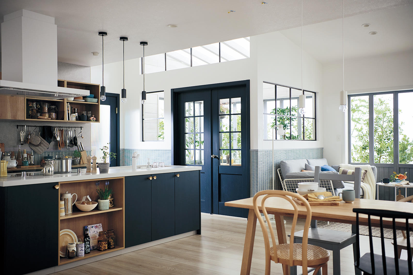 新品未使用　Panasonic パナソニック製品 ドア　ネイビーオーク Panasonic - 新品未使用 Panasonic パナソニック製品 ドア ネイビー